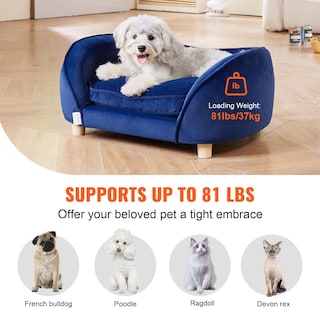 Foto 3 | Foto 3 | Cama Para Perros Vevor, Suave Y Aterciopelada, Sofá Y Silla Para Mascotas Pequeñas - Venta Internacional.