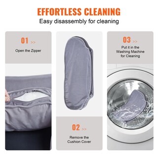 Foto 6 | Foto 6 | Cama Para Perros Vevor, Sofá Para Perros Y Gatos Pequeños, Color Gris - Venta Internacional.
