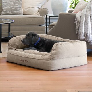 Foto 1 | Foto 1 | Cama Para Perros Orvis Comfortfill-eco, Sofá Pequeño Jaspeado, Color Caqui - Venta Internacional.