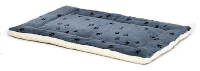 Foto 1 | Foto 1 | Cama Para Mascotas Midwest Homes For Pets Reversible Con Estampado De Patas Azul/blanco - Venta Internacional.