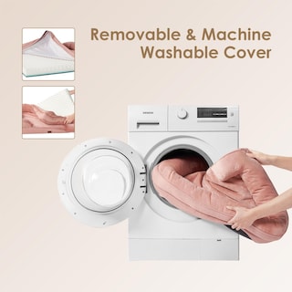 Foto 6 | Foto 6 | Cama Ortopédica Para Perros Eheyciga, Impermeable, Espuma Viscoelástica, Rosa Empolvado - Venta Internacional.