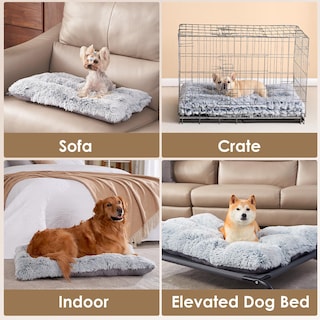 Foto 6 | Foto 6 | Cama Para Perros Eheyciga, Mullida Y Esponjosa, De Piel Sintética Para Perros De Tamaño Mediano - Venta Internacional.