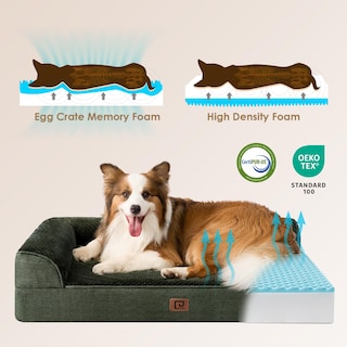Foto 4 | Foto 4 | Cama Para Perros Eheyciga, Ortopédica, De Espuma Viscoelástica, Grande, Impermeable - Venta Internacional.