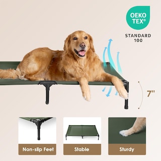 Foto 2 | Foto 2 | Cuna Elevada Para Perros Eheyciga De 112 Cm Con Marco Para Perros Grandes - Venta Internacional.