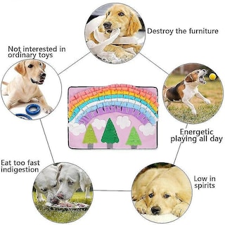 Foto 5 | Foto 5 | Alfombrilla Para Gatos Con Alimentación Lenta Para Perros, 60 X 80 Cm - Venta Internacional.