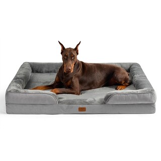Foto 1 | Foto 1 | Cama Ortopédica Para Perros Gigantes, Tamaño Xxl, Lavable, Para Perros Gigantes, Color Gris - Venta Internacional.