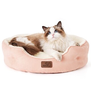 Foto 1 | Foto 1 | Cama Para Mascotas Para Perros Y Gatos Pequeños, Lavable, 50 Cm, Rosa - Venta Internacional.