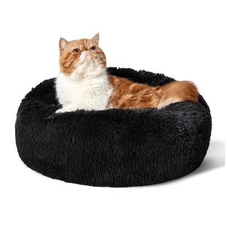 Foto 1 | Foto 1 | Cama Calmante Para Mascotas Para Gatos De Interior, Pequeña, Negra, 15 Libras - Venta Internacional.