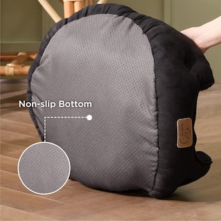 Foto 2 | Foto 2 | Cama Para Mascotas, Redonda, 50 Cm, Para Perros Y Gatos Pequeños, Color Negro - Venta Internacional.