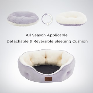 Foto 4 | Foto 4 | Cama Redonda Para Mascotas Para Perros Y Gatos Pequeños, Lavable - Venta Internacional.