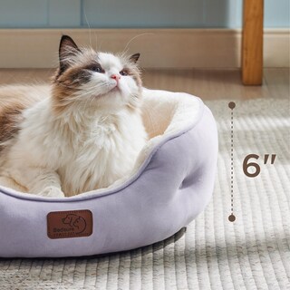 Foto 5 | Foto 5 | Cama Redonda Para Mascotas Para Perros Y Gatos Pequeños, Lavable - Venta Internacional.