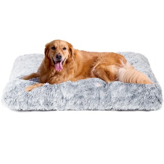 Foto 1 | Foto 1 | Cama Para Perros Eheyciga Fluffy Para Perros Extragrandes, Color Gris - Venta Internacional.