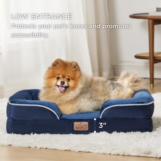 Foto 5 | Foto 5 | Cama Ortopédica Para Perros, Pequeña, Lavable Con Forro Impermeable - Venta Internacional.