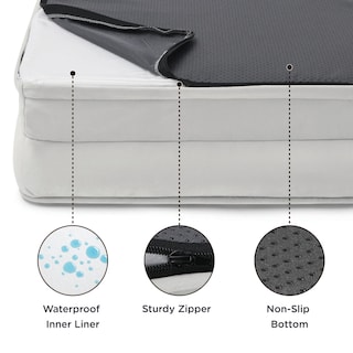 Foto 3 | Foto 3 | Cama Ortopédica Para Perros, Pequeña, Lavable Con Forro Impermeable - Venta Internacional.
