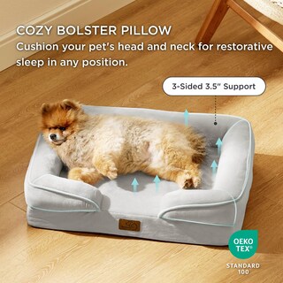 Foto 4 | Foto 4 | Cama Ortopédica Para Perros, Pequeña, Lavable Con Forro Impermeable - Venta Internacional.