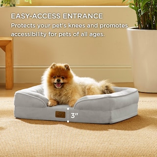 Foto 5 | Foto 5 | Cama Ortopédica Para Perros, Pequeña, Lavable Con Forro Impermeable - Venta Internacional.