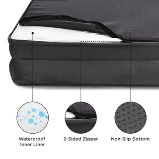 Foto 3 | Foto 3 | Cama Ortopédica Para Perros, Pequeña, Lavable Con Forro Impermeable - Venta Internacional.