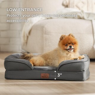 Foto 5 | Foto 5 | Cama Ortopédica Para Perros, Pequeña, Lavable Con Forro Impermeable - Venta Internacional.