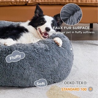 Foto 2 | Foto 2 | Cama Para Perro Bedsure Calming Donut, Lavable Para Perros Grandes - Venta Internacional.