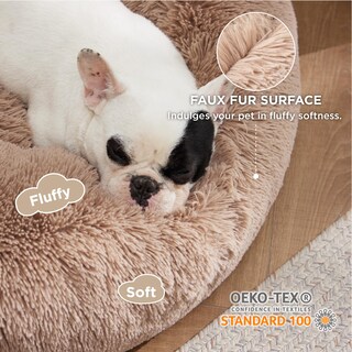 Foto 2 | Foto 2 | Cama Para Perro Bedsure Calming Donut, Lavable Para Perros Medianos Y Grandes - Venta Internacional.