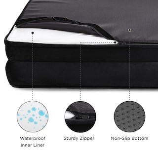 Foto 3 | Foto 3 | Cama Para Perros Bedsure Orthopedic Xl Para Perros Extragrandes, Color Negro - Venta Internacional.