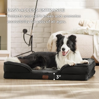 Foto 5 | Foto 5 | Cama Para Perros Bedsure Orthopedic Xl Para Perros Extragrandes, Color Negro - Venta Internacional.