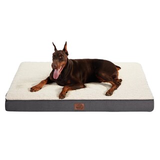 Foto 1 | Foto 1 | Cama Ortopédica Jumbo Xxl Para Perros Grandes, Color Gris - Venta Internacional.