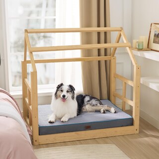 Foto 5 | Foto 5 | Pet Bed Bedsure, Espuma Viscoelástica Ortopédica Para Perros Grandes, Color Gris - Venta Internacional.