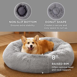 Foto 3 | Foto 3 | Cama Para Perros Bedsure Calming Donut, Lavable Para Perros Medianos - Venta Internacional.