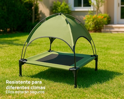 Foto 5 | Foto 5 | Cama Elevada Con Domo Luma Xl Verde