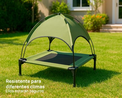 Foto 5 | Foto 5 | Cama Elevada Con Domo Luma L Verde