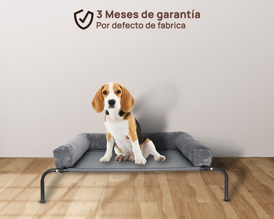 Foto 4 | Foto 4 | Cama Elevada Con Colchon Cali S Gris
