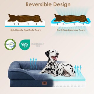 Foto 2 | Foto 2 | Cama Para Perros Eheyciga De Espuma Viscoelástica Para Tamaño Mediano, Impermeable - Venta Internacional.
