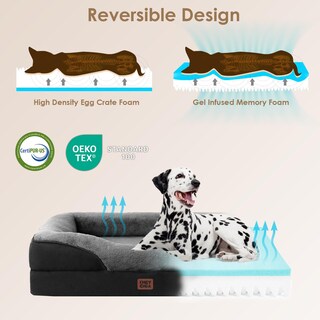 Foto 3 | Foto 3 | Cama Para Perros Eheyciga De Espuma Viscoelástica Para Tamaño Mediano, Impermeable - Venta Internacional.