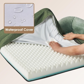 Foto 4 | Foto 4 | Cama Para Perros Eheyciga De Espuma Viscoelástica Para Tamaño Mediano, Impermeable, Verde - Venta Internacional.