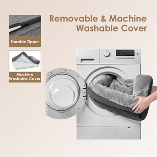 Foto 6 | Foto 6 | Cama Para Perros Eheyciga De Espuma Viscoelástica Xxl Para Perros Extragrandes, Color Gris - Venta Internacional.