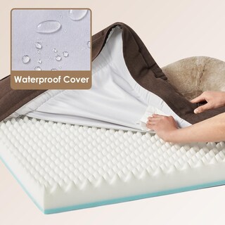 Foto 4 | Foto 4 | Cama Para Perros Eheyciga Memory Foam Xl, Ortopédica, Impermeable, 48 X 35 X 7.5 Pulgadas - Venta Internacional.