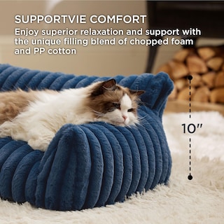 Foto 3 | Foto 3 | Sofá Para Mascotas, Bonito Sofá Con Forma De Gato Para Mascotas Y Perros Pequeños Y Esponjosos - Venta Internacional.