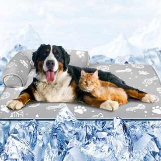 Foto 1 | Foto 1 | Alfombrilla Refrescante Para Perros Mh Mylune Home De 44 X 32 Cm Con Almohadas De Apoyo - Venta Internacional.