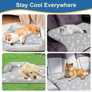 Foto 7 | Foto 7 | Alfombrilla Refrescante Para Perros Mh Mylune Home De 44 X 32 Cm Con Almohadas De Apoyo - Venta Internacional.