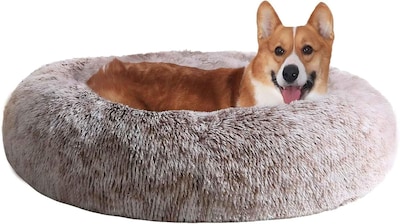 Foto 1 | Foto 1 | Cama Para Perros Jollyvogue Relajante Y Esponjosa Rosquilla Para Mascotas Grandes - Venta Internacional.