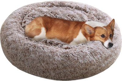 Foto 2 | Foto 2 | Cama Para Perros Jollyvogue Relajante Y Esponjosa Rosquilla Para Mascotas Grandes - Venta Internacional.