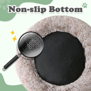 Foto 5 | Foto 5 | Cama Para Perros Jollyvogue Relajante Y Esponjosa Rosquilla Para Mascotas Grandes - Venta Internacional.