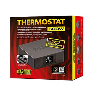 Foto 2 | Foto 2 | Termostato Exo Terra Para Terrarios De Reptiles Con Temporizador Y Doble - Venta Internacional.