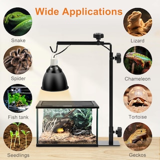 Foto 5 | Foto 5 | Soporte De Lámpara De Pie De Metal Ajustable Para Reptiles - Venta Internacional.