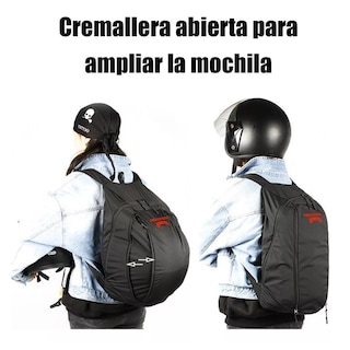 Foto 3 | Foto 3 | Mochila Motociclista Impermeable Y Plegable Para Casco Eo Safe Imports Esi-13441 Negro