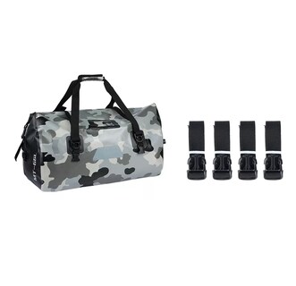Foto 2 | Foto 2 | Bolsa De Motocicleta De Gran Capacidad Paquete Equipaje Gris