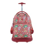 Mochila Con Ruedas Grande Para Niña Chenson Happy Girl Rosa Floris