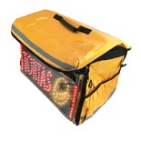 Mochila Tipo Delivery Térmica con Tira Led Mp-bag1y
