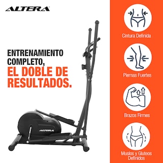 Foto 2 | Foto 2 | Escaladora Elíptica Altera con 8 Niveles de Resistencia Pantalla LCD y Asiento Ajustable